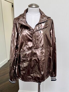 Metallic Brown Women’s Windbreaker Jacket by IVY PARK